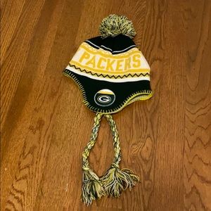 Green Bay Packer Kids Winter Hat